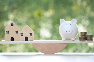 Haus und Sparschwein